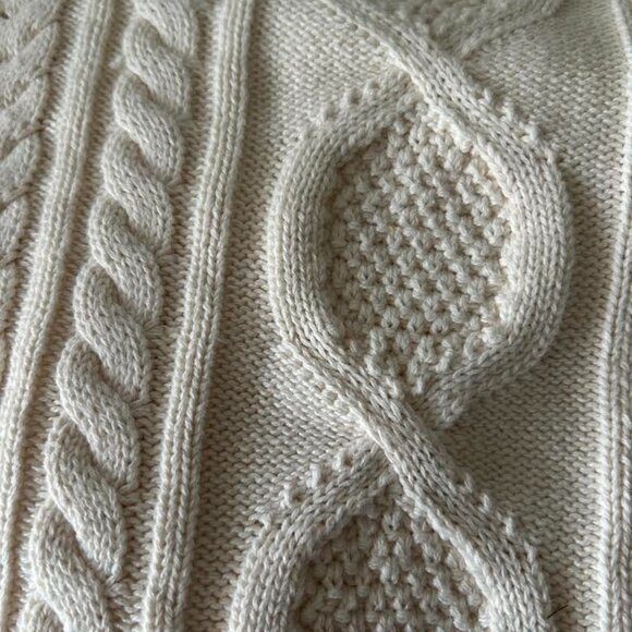 LL Bean Fisherman sweater - Picture 3 of 3